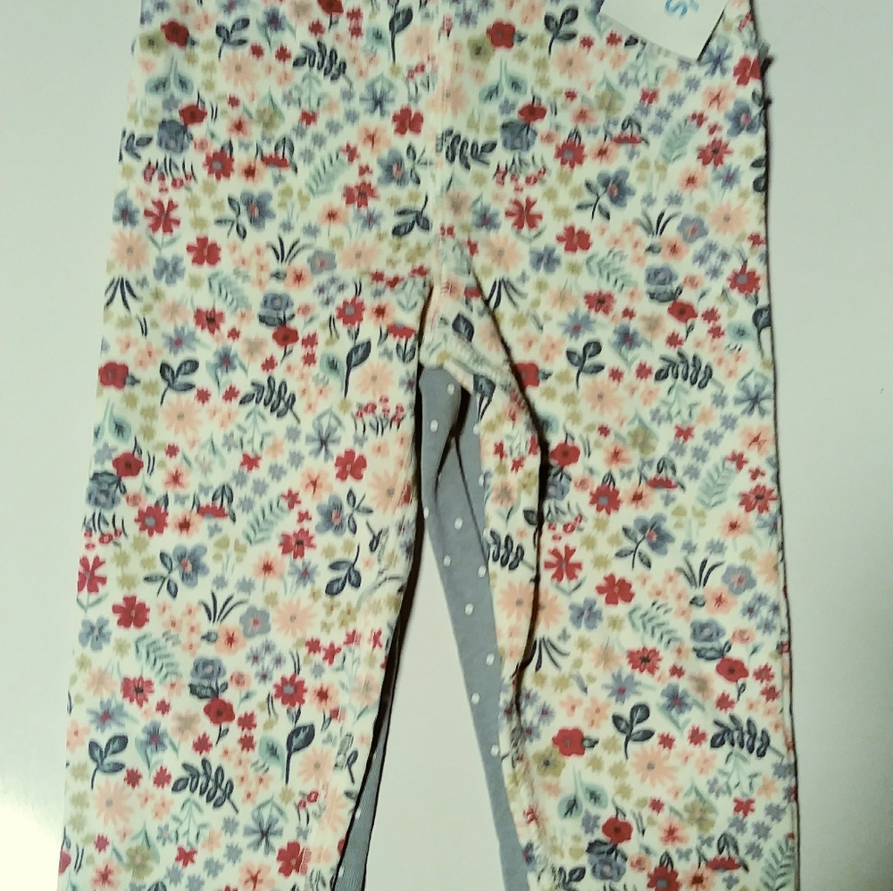 Carters Baby Girl 2 piece Pull on Pants